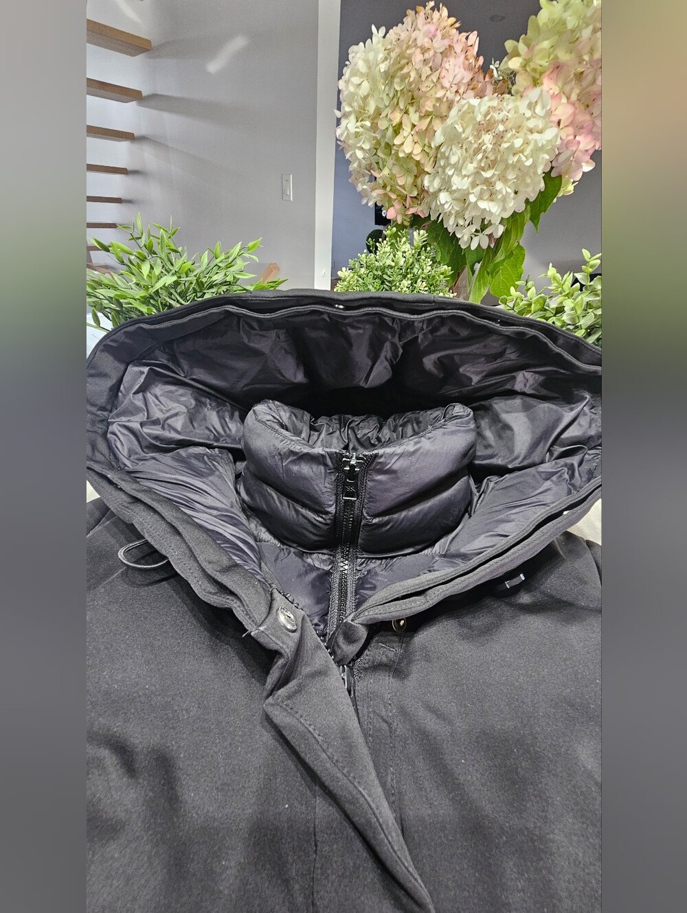 SOIA & KYO Manteau d'hiver chaud  noir - - Picture 8 of 9